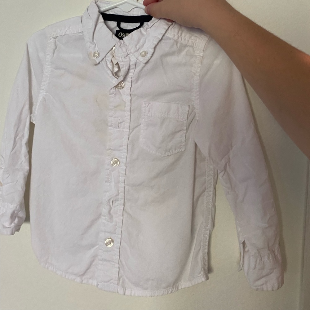 Toddler dress up shirt